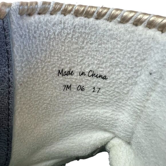 Jack Rogers Chloe Metallic Duck Boot Rain boot Size 7 - Picture 6 of 10